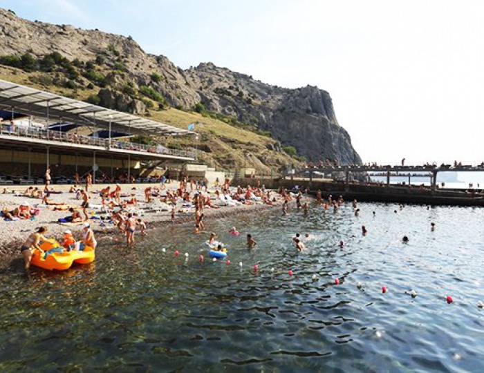 Море и пляж - Пансионат «Крымская весна»