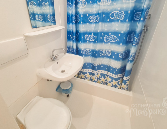 Стандартный 1 категории 2-местный 1-комнатный корп.1 - Пансионат «Крымская весна»