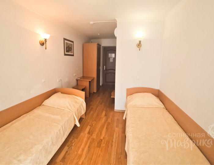 Стандартный 1 категории 2-местный 1-комнатный корп.2 - Пансионат «Крымская весна»